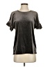 Old Navy Metallic Gray Short Sleeve T-Shirt Size S - photo 1