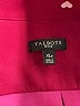 Talbots 100% Polyester Hearts Burgundy Long Sleeve Blouse Size XL - photo 7