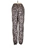 Ekouaer Animal Print Black Casual Pants Size M - photo 2