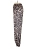 Ekouaer Animal Print Black Casual Pants Size M - photo 5