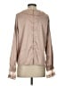 Neon Rose Tan Long Sleeve Blouse Size S - photo 2