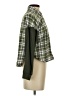 Love Notes Plaid Green Long Sleeve Blouse Size S - photo 4