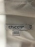 Chico's Ivory Long Sleeve Blouse Size L - photo 7