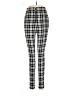 Zara Plaid Black Casual Pants Size M - photo 1