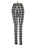 Zara Plaid Black Casual Pants Size M - photo 2
