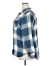 Billy T 100% Lyocell Plaid Blue Long Sleeve Button-Down Shirt Size 2X - photo 5