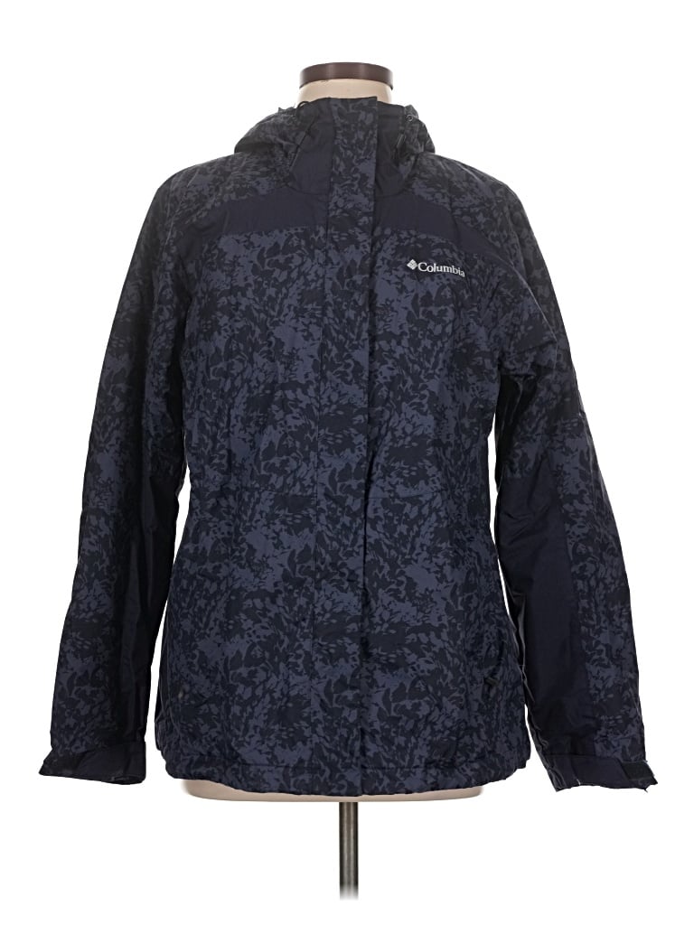 Pre-owned Columbia Snow Jacket In Blue