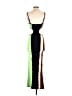 Assorted Brands Color Block Green Cocktail Dress Size 0 - photo 2