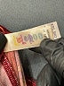 Lularoe Print Burgundy Leggings One size - photo 7