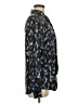 Theory Animal Print Black Long Sleeve Blouse Size M - photo 4