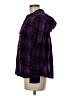 L.L.Bean 100% Cotton Plaid Purple Fleece Size M - photo 5