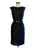 AB Studio Color Block Black Cocktail Dress Size 6 - photo 1