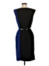 AB Studio Color Block Black Cocktail Dress Size 6 - photo 2