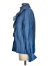 Unbranded 100% Polyester Blue Long Sleeve Blouse Size S - photo 5