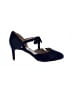 Boden 100% Leather Blue Heels Size EU 37 1/2 - photo 1