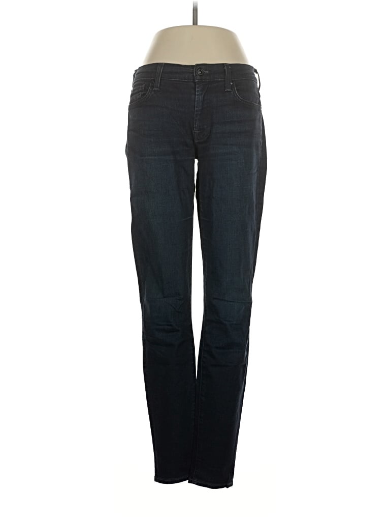 Pre-owned 7 For All Mankind Jeans In Blue