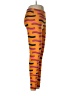 Lularoe Print Orange Leggings One size - photo 4