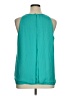 New Directions 100% Polyester Teal Sleeveless Blouse Size XL - photo 2