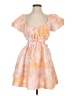ASOS Design Tie-dye Orange Cocktail Dress Size 4 - photo 1