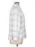 Well Worn 100% Viscose Plaid Gray Long Sleeve Button-Down Shirt Size XL - photo 4