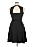 Nicki Minaj Solid Black Cocktail Dress Size XL - photo 2