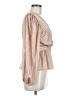 Mine Tan Long Sleeve Blouse Size M - photo 4