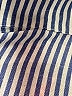 Unbranded Stripes Blue Short Sleeve Blouse Size XL (estimated) - photo 7