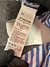 Unbranded Stripes Blue Short Sleeve Blouse Size XL (estimated) - photo 8