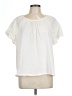 Gloria Vanderbilt Ivory Short Sleeve Blouse Size L - photo 1