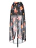 Unbranded Tropical Gray Casual Skirt Size S - photo 2