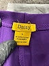 Daisy Solid Purple Athletic Shorts Size L - photo 3