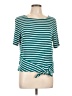 Chico's Teal Short Sleeve Top Size Lg Petite (2) - photo 1