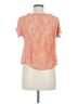 E&M Collection Orange Short Sleeve Top Size M - photo 2