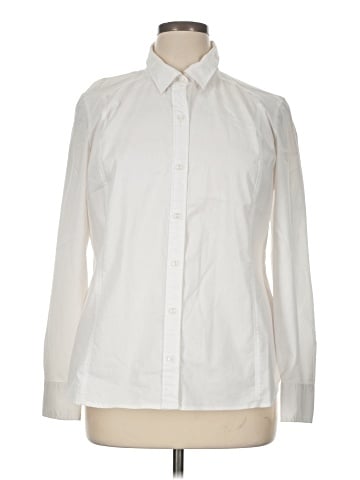 Attention Long Sleeve Button-Down Shirt (view 1)
