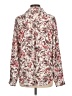 Maurices 100% Polyester Paisley Ivory Long Sleeve Blouse Size L - photo 2
