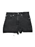 Madewell Black Denim Shorts Size 25 waist - photo 1