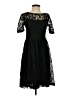 Unbranded 100% Nylon Black Cocktail Dress Size S (estimated) - photo 1