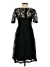 Unbranded 100% Nylon Black Cocktail Dress Size S (estimated) - photo 2