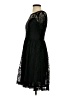 Unbranded 100% Nylon Black Cocktail Dress Size S (estimated) - photo 5