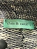 Chris & Carol Metallic Gray Poncho Size L - photo 7