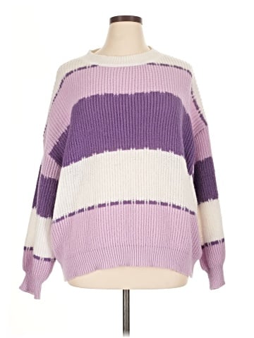 Shein Curve Pullover Sweater (view 1)