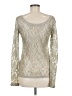 Unbranded Silver Long Sleeve Top Size M (estimated) - photo 2