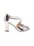 Cole Haan Metallic Silver Heels Size 9 - photo 1