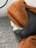 In Loom Brown Turtleneck Sweater Size S - photo 7