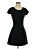 Pepe Jeans Solid Black Casual Dress Size S - photo 1