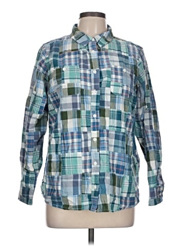 L.L.Bean Long Sleeve Button-Down Shirt (view 1)