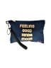 Peace Love World Blue Wristlet One size - photo 1