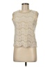 Hazel Ivory Sleeveless Top Size M - photo 1