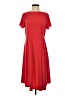Simonton Says Solid Red Casual Dress Size S - photo 1