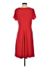 Simonton Says Solid Red Casual Dress Size S - photo 2